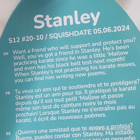 STANLEY 🐼🍌 12" Panda Banana Hybrid Epic Collection Original Squishmallows NWT - Picture 4 of 8